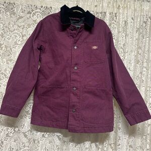 Dickies Purple Duck Canvas Chore Lined Jacket